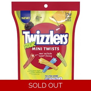 Twizzlers Sour Mini Twists 227g Bag